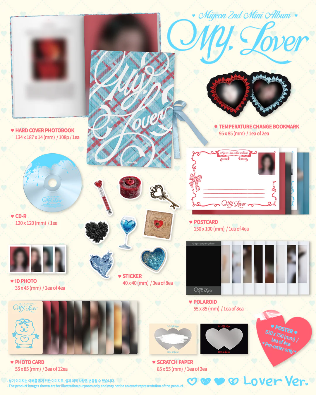 MIYEON - MY, LOVER (2ND MINI ALBUM) [KPOP NARA EXCLUSIVE] - Image 6
