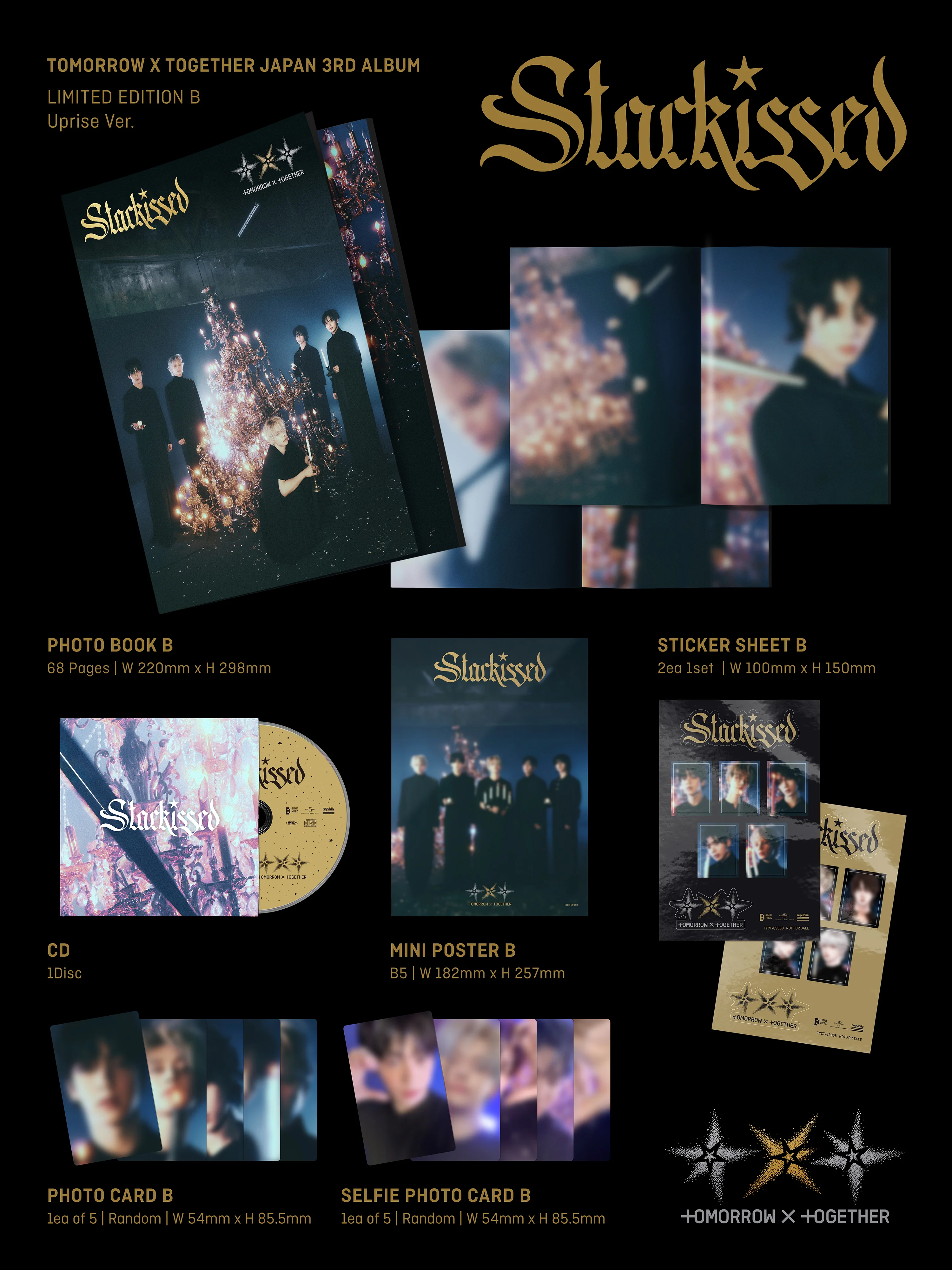 TOMORROW X TOGETHER - STARKISSED (3RD JAPANESE ALBUM) - Image 5